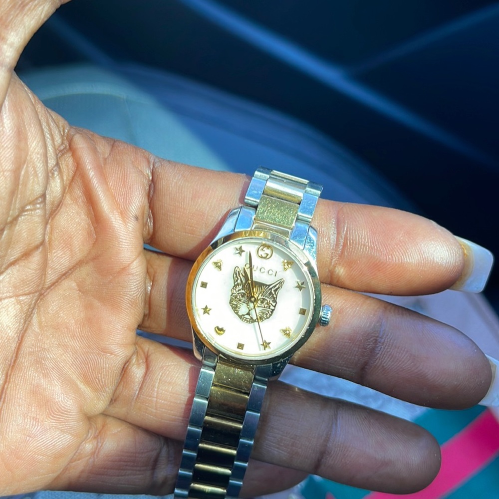Authentic Gucci Watch two tone